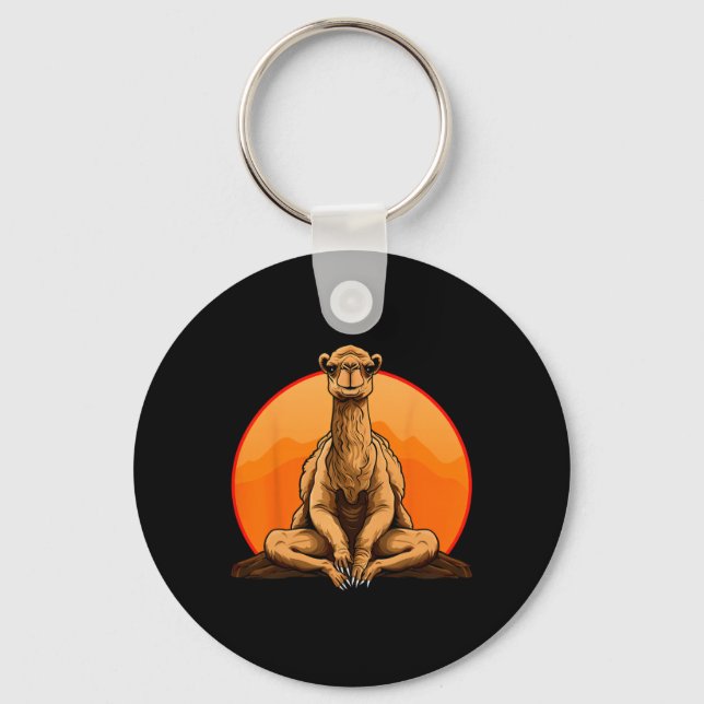 Yogi Camel  Key Ring (Front)