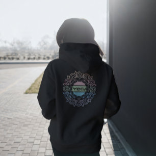 Yogi Colourful Chakra Yoga Meditation Rainbow Hoodie