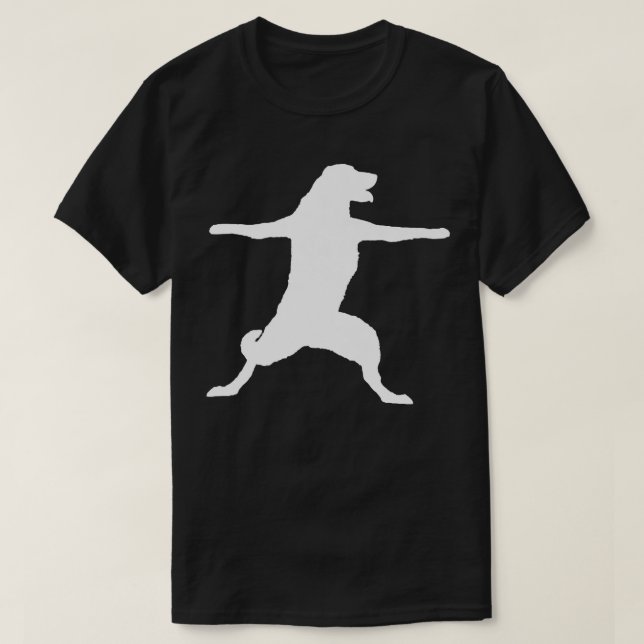 Yogi English Golden Retriever Dog Yoga Pose Cute P T-Shirt (Design Front)