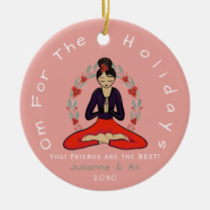 Yogi Friends are the Best Ornament