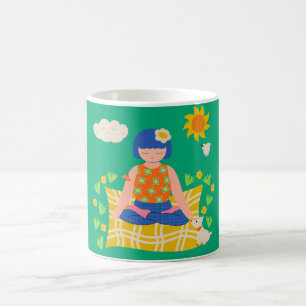 Yogi Girl Coffee Mug