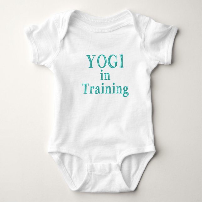 Yogi In Training Baby Bodysuit (Front)