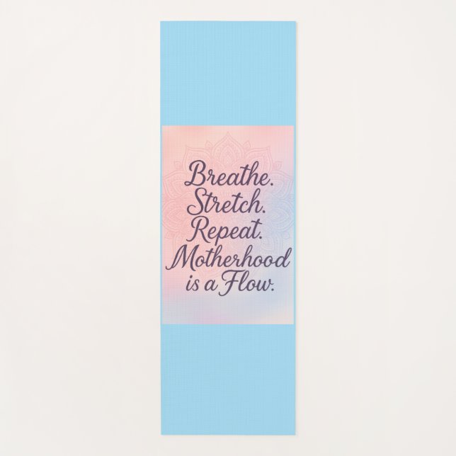 Yogi Mama Yoga Mat (Front)