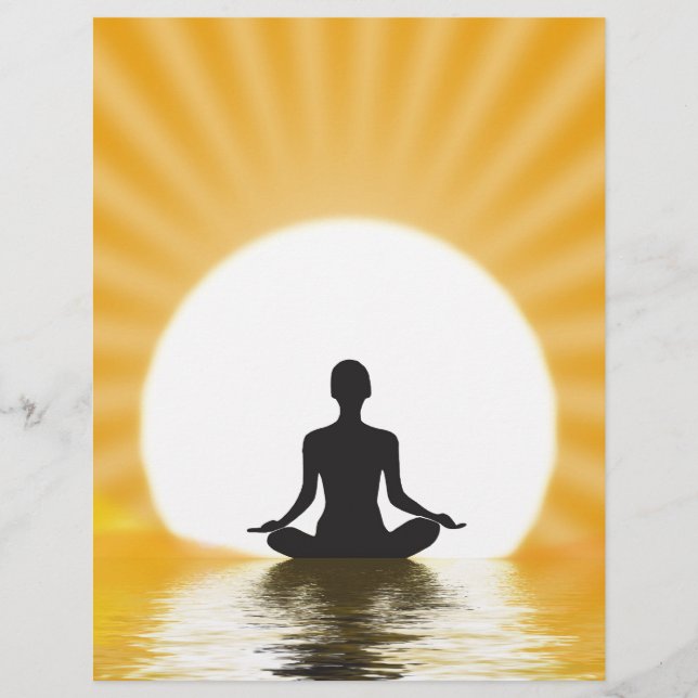 Yogi meditating (Front)