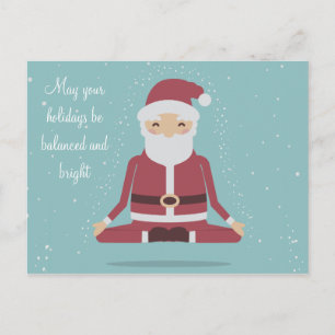 Yogi Santa - Personalised Christmas Postcard