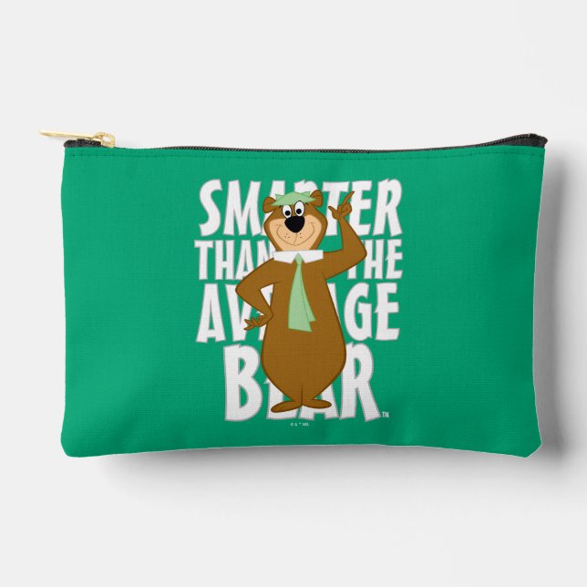 Yogi "Smarter Than The Average Bear" Accessory Pouch (Front)