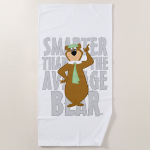 Yogi "Smarter Than The Average Bear" Beach Towel