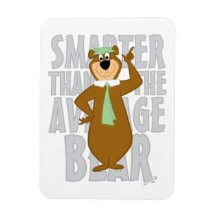 Yogi "Smarter Than The Average Bear" Magnet