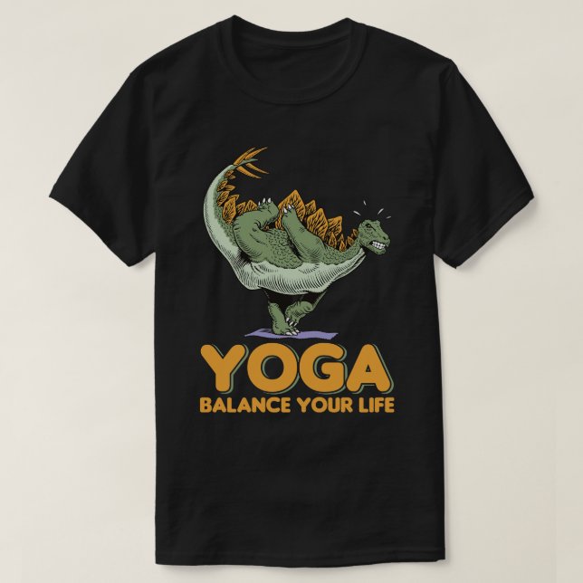 Yogi Yogini Health Meditation Outfits Girls Women  T-Shirt (Design Front)