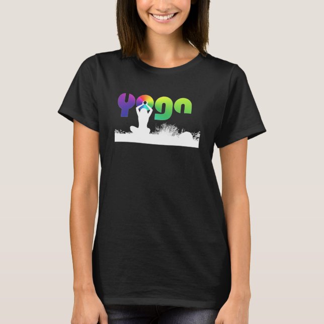 Yogi Yogini Health Meditation Outfits Girls Women  T-Shirt (Front)