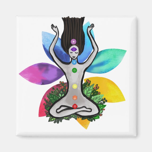Yogini Chakra Magnet (Front)