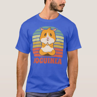 Yoguinea Cute Guinea Pig Rodent Pet Yoga Meditatio T-Shirt