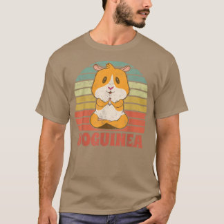Yoguinea Cute Guinea Pig Rodent Pet Yoga Meditatio T-Shirt