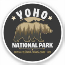 Yoho Bear Design for Nature Lovers – BC Wilderness