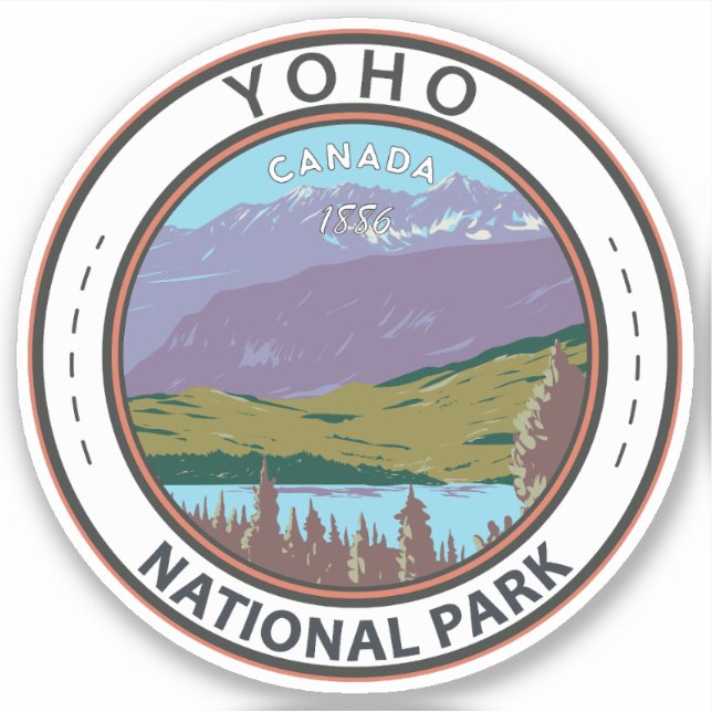 Yoho National Park Canada Badge (Front)