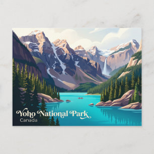 Yoho National Park Canada Postcard
