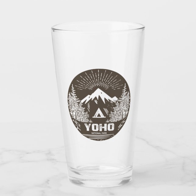 Yoho National Park Glass (Front)