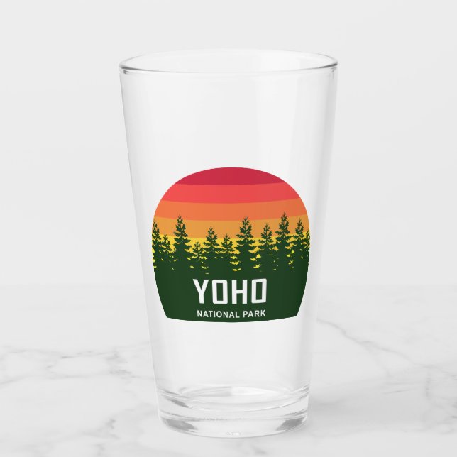 Yoho National Park Glass (Front)
