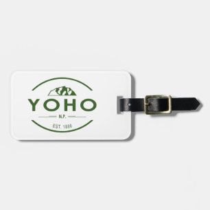 Yoho National Park Luggage Tag