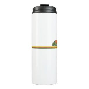 Yoho National Park Pine Trees Sun Thermal Tumbler