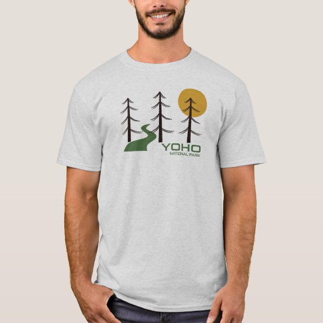 Yoho National Park Trail T-Shirt (Front)