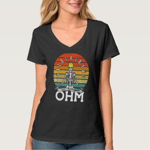 Yoka Lotus Position Ohm Electrician T-Shirt