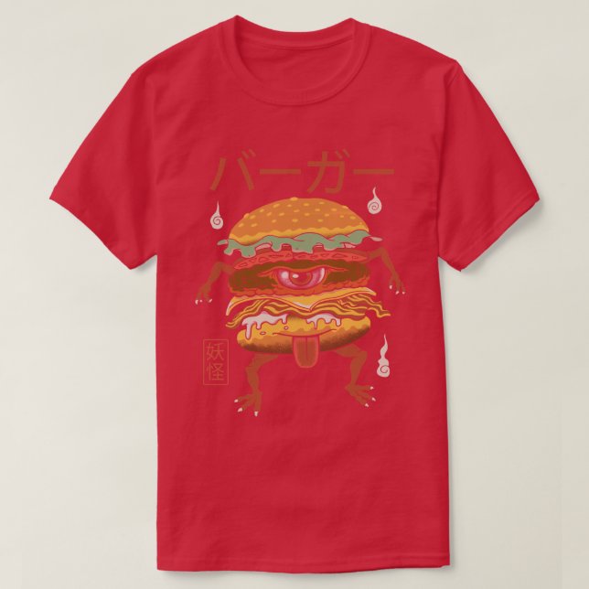 Yokai Burger  T-Shirt (Design Front)