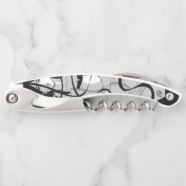 Yoko - Katana & Smoking Corkscrew (Front)