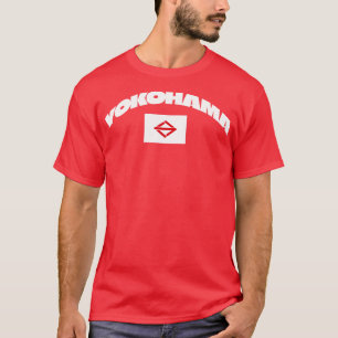 Yokohama Japan City Flag 1 T-Shirt