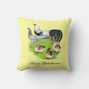 Yokohama Silver Family Cushion