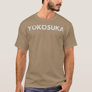 Yokosuka Japan Distressed Graphic1410 T-Shirt