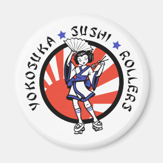 Yokosuka Sushi Roller Magnet