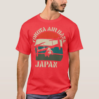 Yokota Air Base Vintage Sunset Osprey Tokyo Japan  T-Shirt