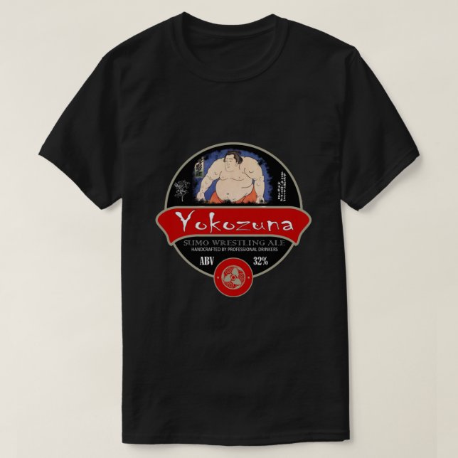 Yokozuna Sumo Beer Classic T-Shirt (Design Front)