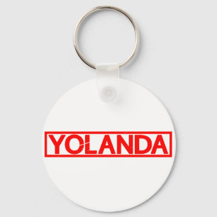 Yolanda Stamp Key Ring