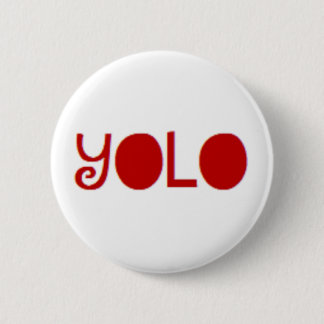 yolo 6 cm round badge
