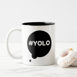 YOLO black 325 ml  Mug