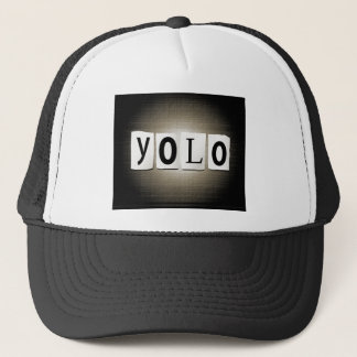 YOLO concept. Trucker Hat