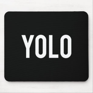Yolo - Cool New Hip Hop Rap Funny Gift Tee Mouse Mat