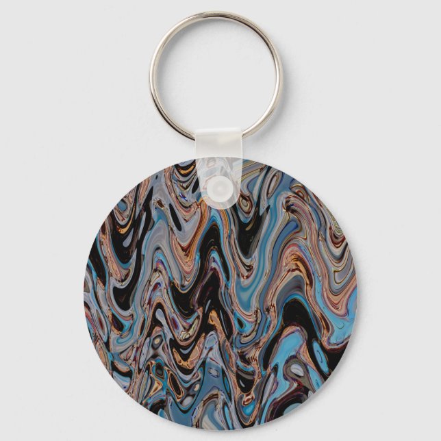 Yolo County Fair Abstract 2, 2017  | SVP Images Key Ring (Front)