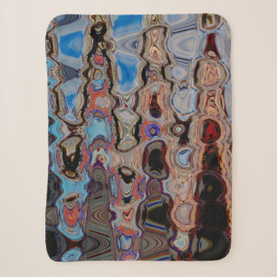 Yolo County Fair Abstract 3, 2017 SVP Images Sherpa Blanket