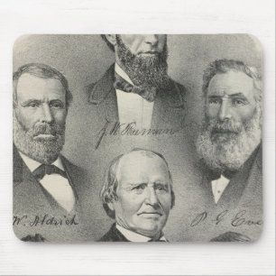 Yolo County portraits Mouse Mat