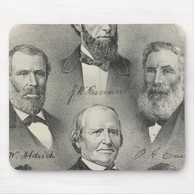 Yolo County portraits Mouse Mat (Front)