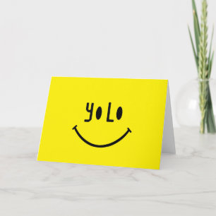 Yolo Face Card