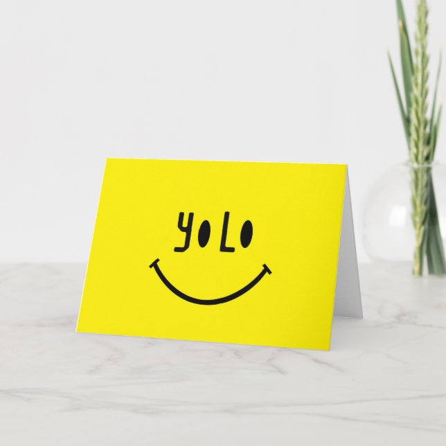 Yolo Face Card (Front)