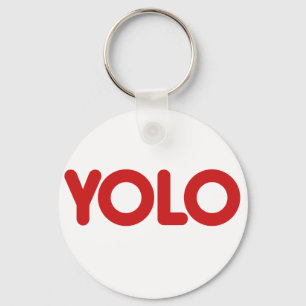 YOLO KEY RING