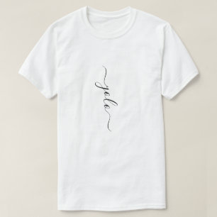 YOLO Minimalist Vertical T-Shirt
