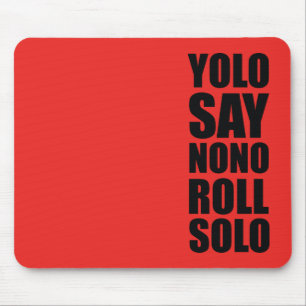 YOLO Roll Solo Mouse Mat