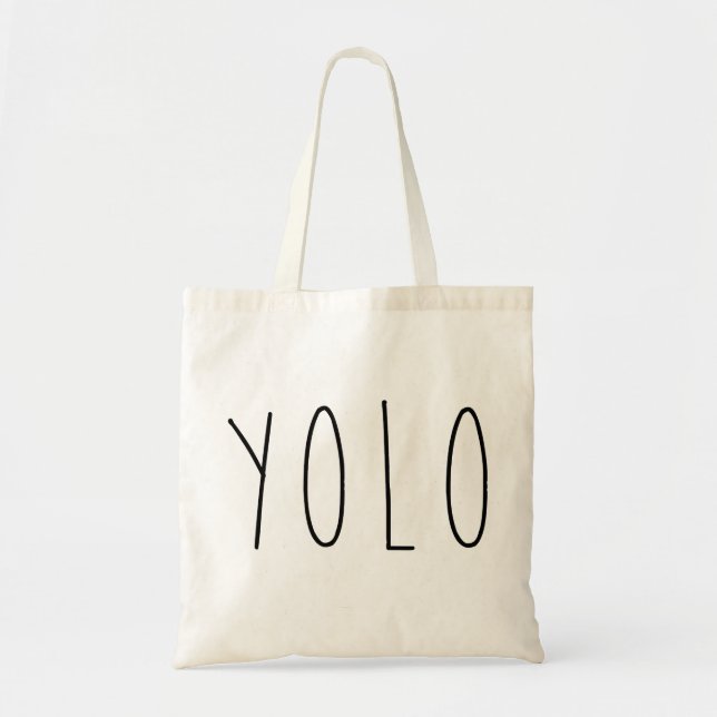 YOLO Tote Bag (Front)
