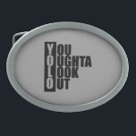 YOLO Vertical Box Belt Buckle<br><div class="desc">© Lonely Island Technologies.</div>